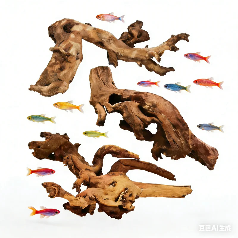 Aquarium Planted Wood - Kayu Apung Alami untuk Dekorasi Akuarium,
