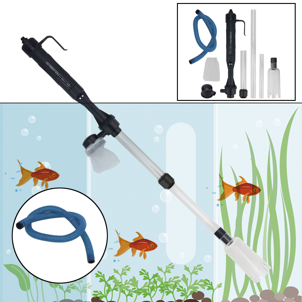 Planted Aquarium Cleaning - Pompa Pengganti Air Listrik Alat Pembersih