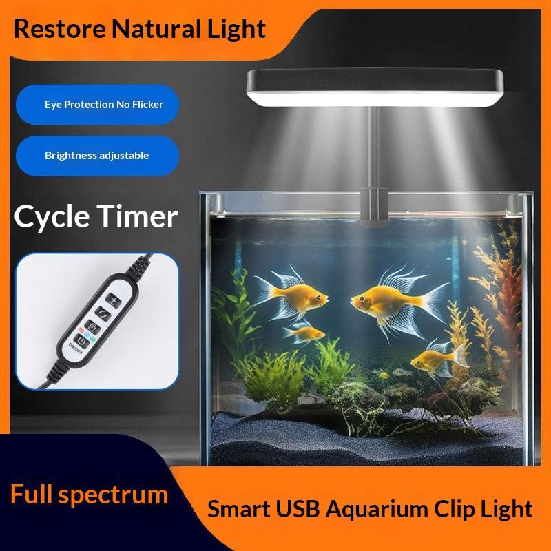 Planted Aquarium Cycling - Lampu Akuarium Tahan Air LED 360