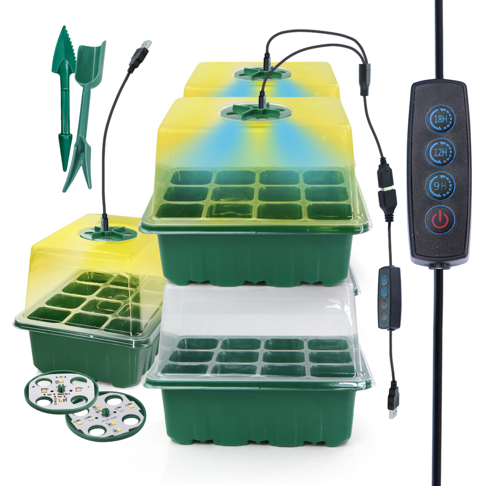 Led Planted Tank Light - Pot Pembibitan LED dengan Lampu Tumbuh