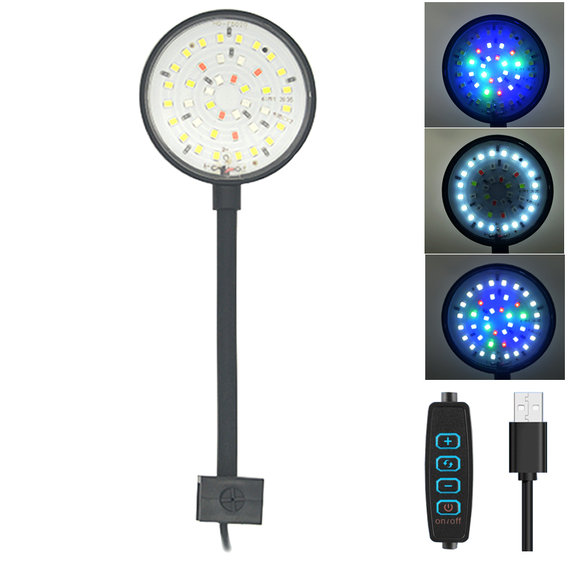 Lampu LED akuarium USB dekoras - Led Planted Tank Light ulasan dan harga