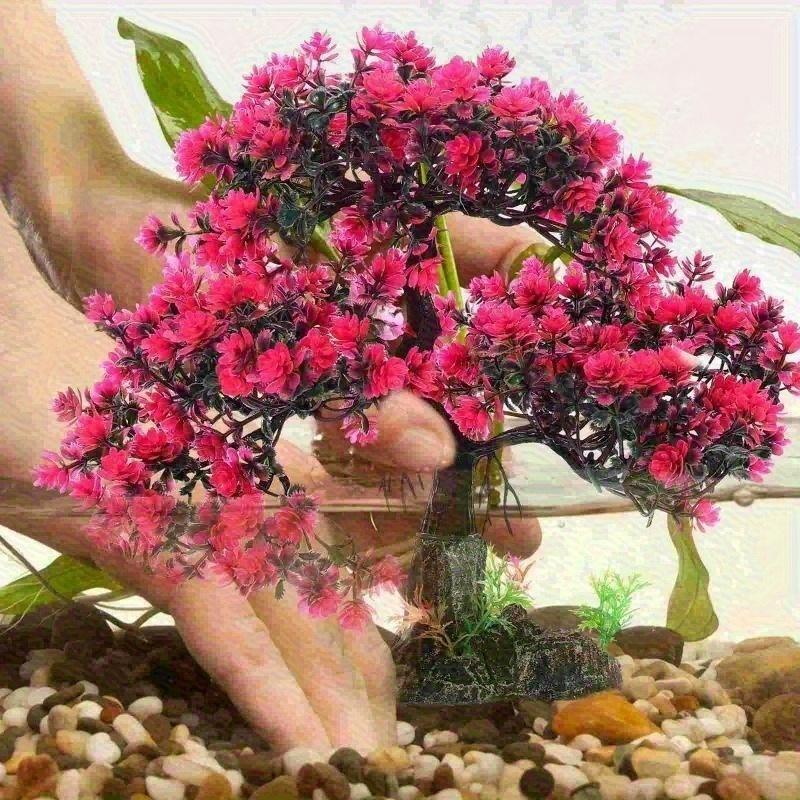 1 buah hiasan bonsai pohon bua - Planted Aquarium Bowl ulasan dan harga