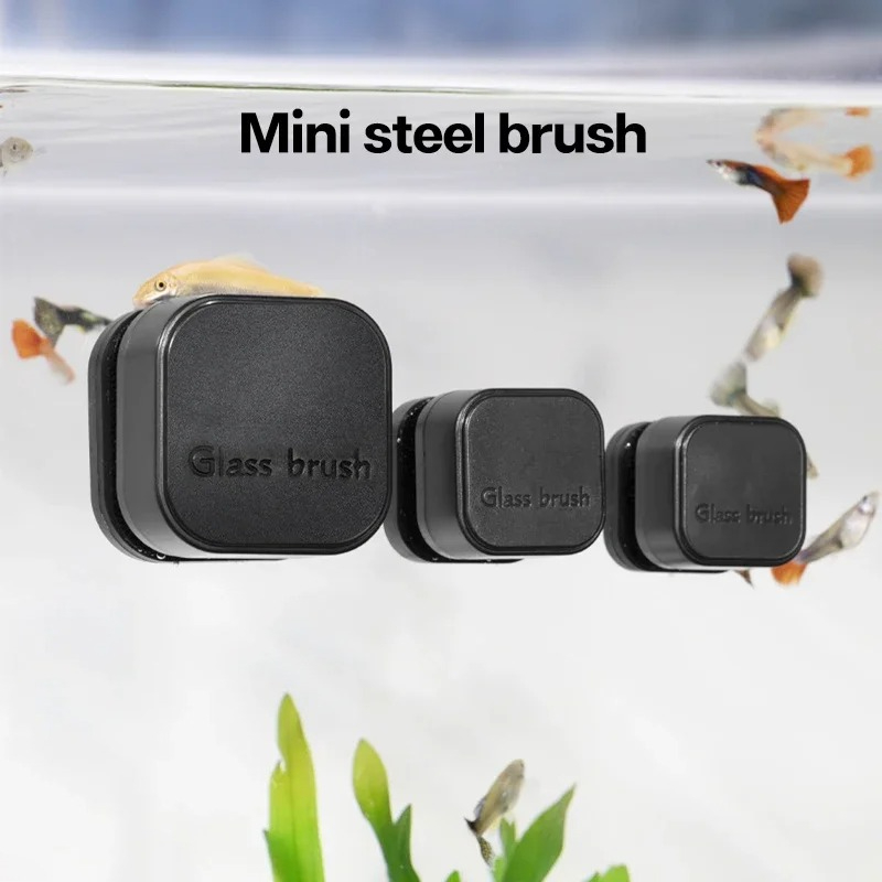 Sikat Magnetik Persegi Mini Pe - Planted Aquarium Cleaning ulasan dan harga