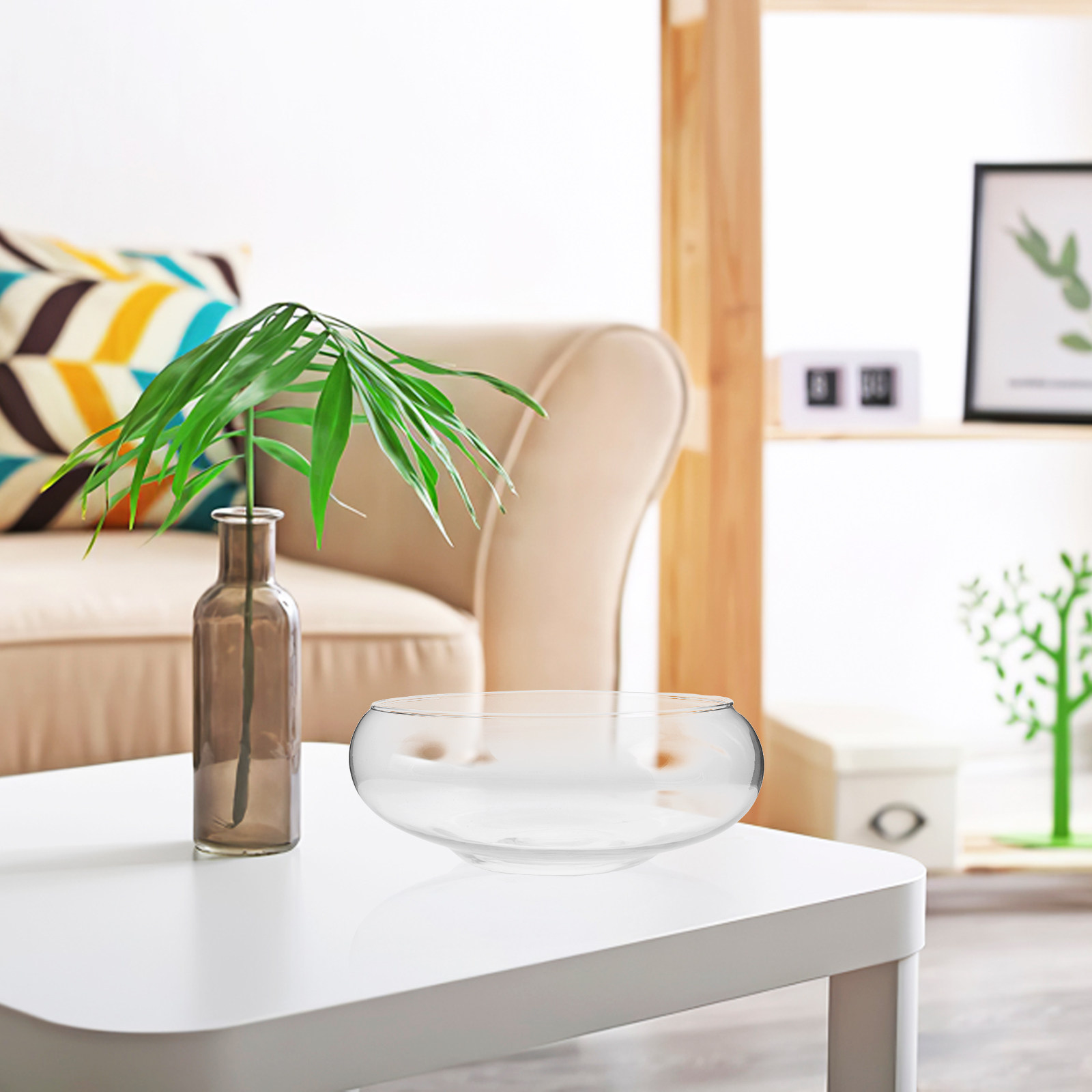 Vas Bunga Hidroponik Kaca, Man - Planted Aquarium Bowl ulasan dan harga