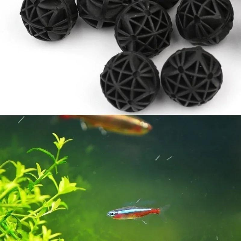 50 Buah Bola Filter Bio Akuari - Planted Aquarium Cleaning ulasan dan harga