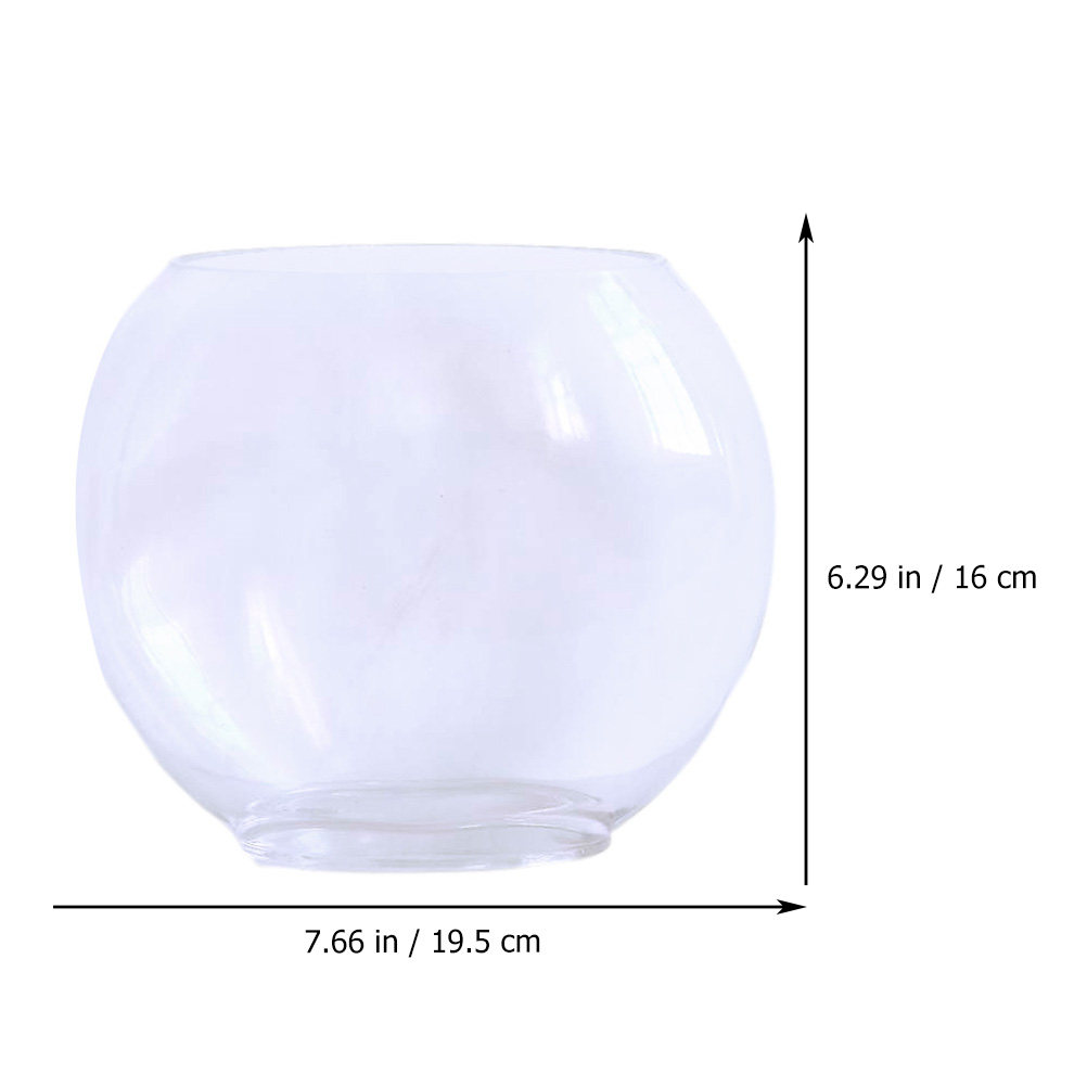 Akuarium Kaca Elegan Desain Tr - Planted Aquarium Bowl ulasan dan harga