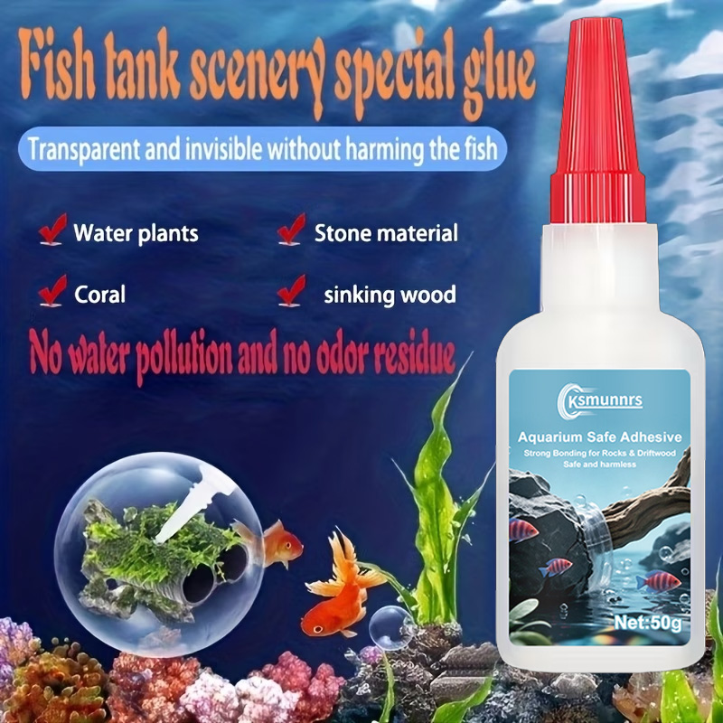 Lem Perekat Lanskap Akuarium,  - Aquarium Planted Wood ulasan dan harga