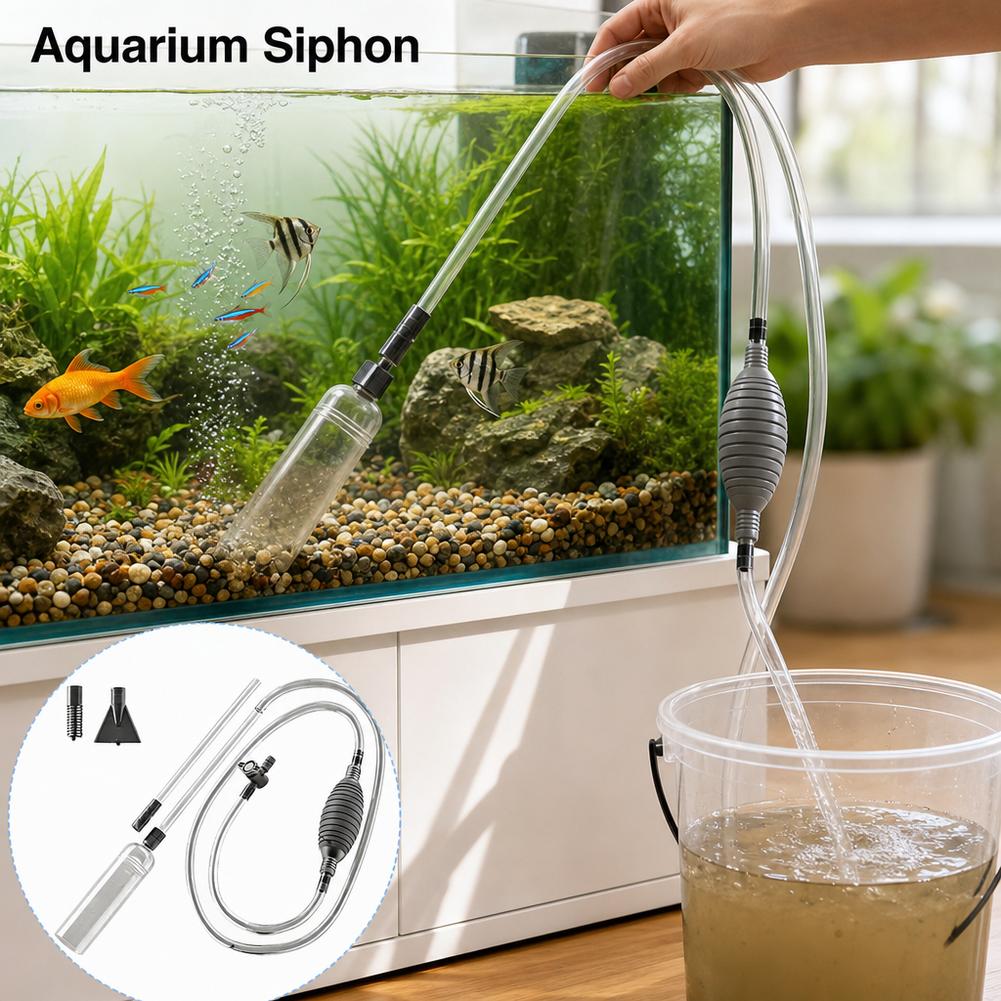 Alat Pengganti Air Akuarium Ma - Planted Aquarium Cleaning ulasan dan harga