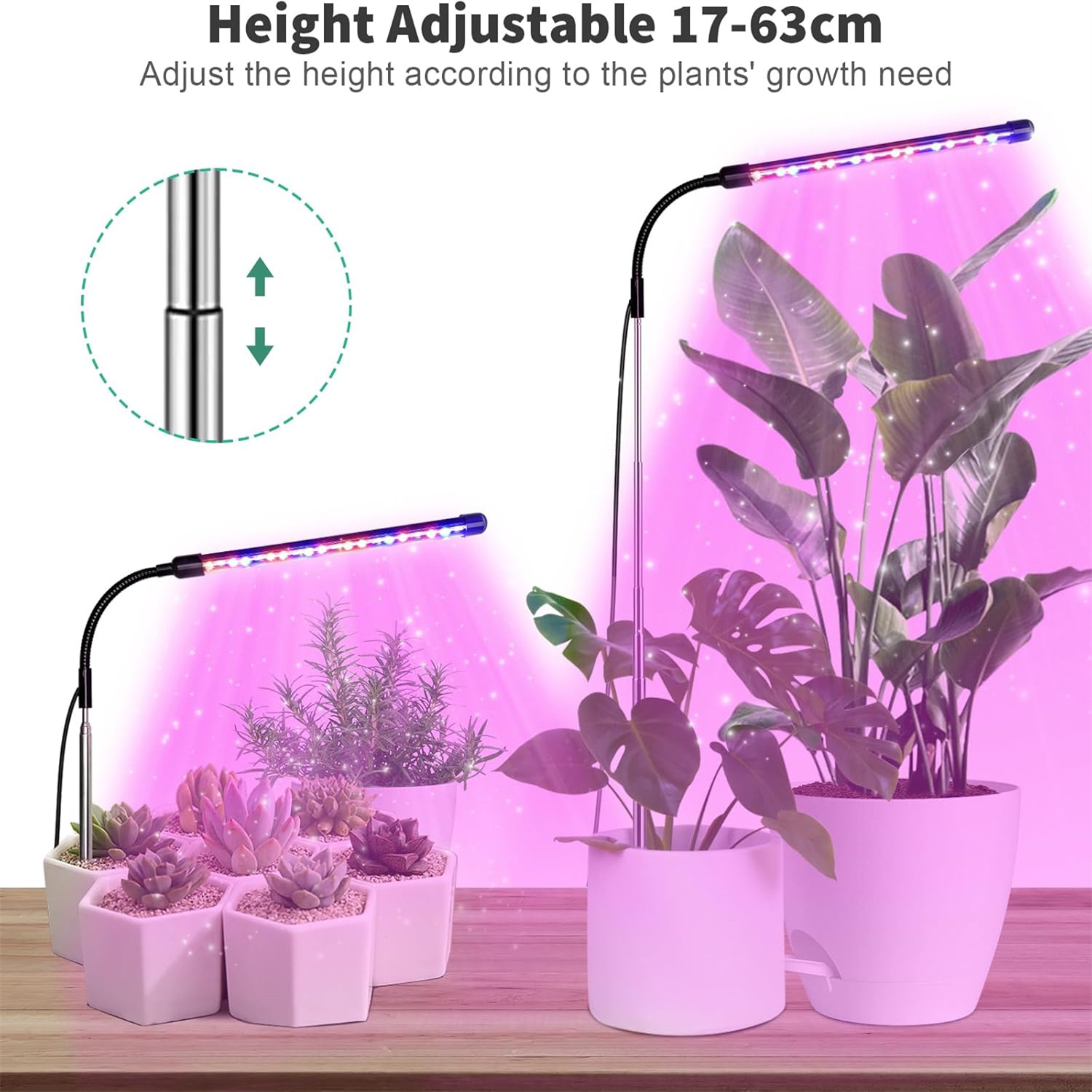 Lampu Tumbuh USB 3 Warna Lampu - Led Planted Tank Light ulasan dan harga