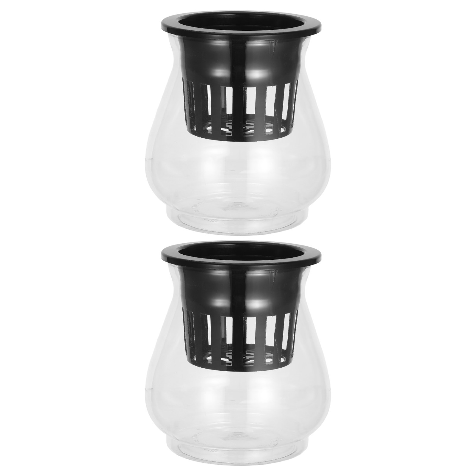 2Pcs Akuarium Meja Plastik Tra - Planted Aquarium Bowl ulasan dan harga