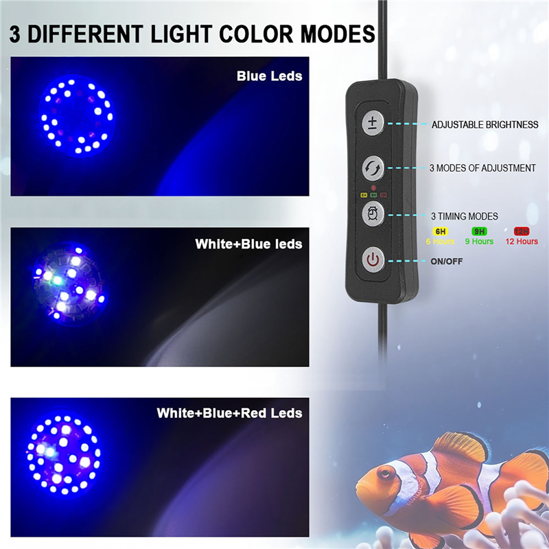 30W Tangki Ikan Akuarium Air L - Led Planted Tank Light ulasan dan harga