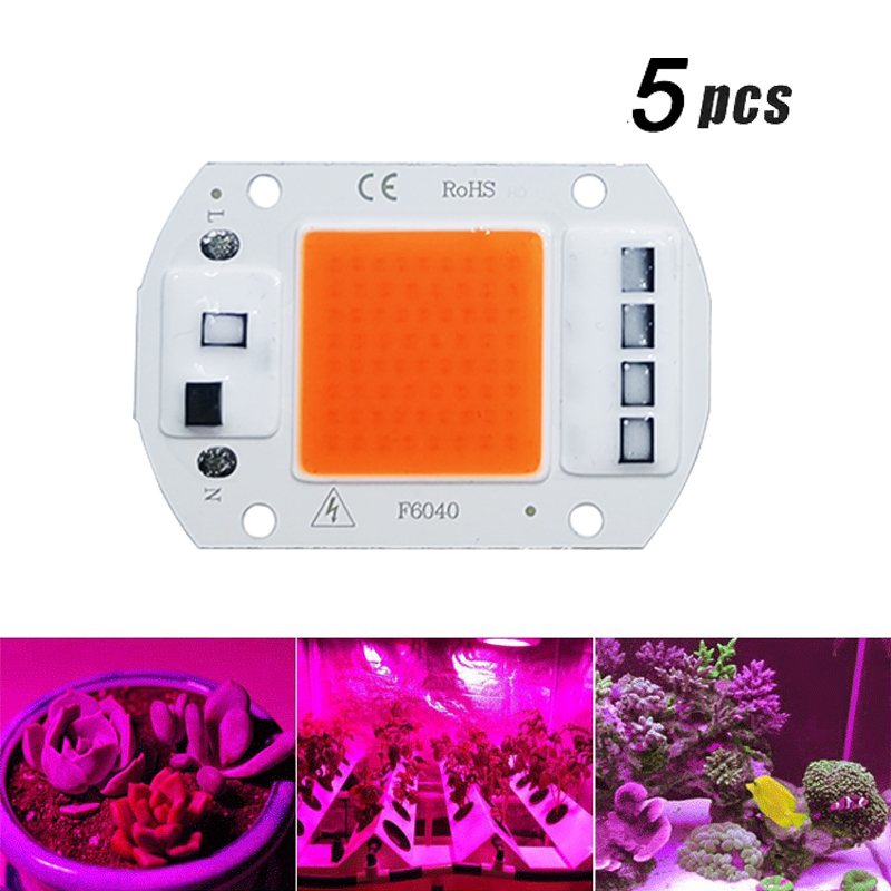 5 Buah LED COB Pertumbuhan Cah - Led Planted Tank Light ulasan dan harga