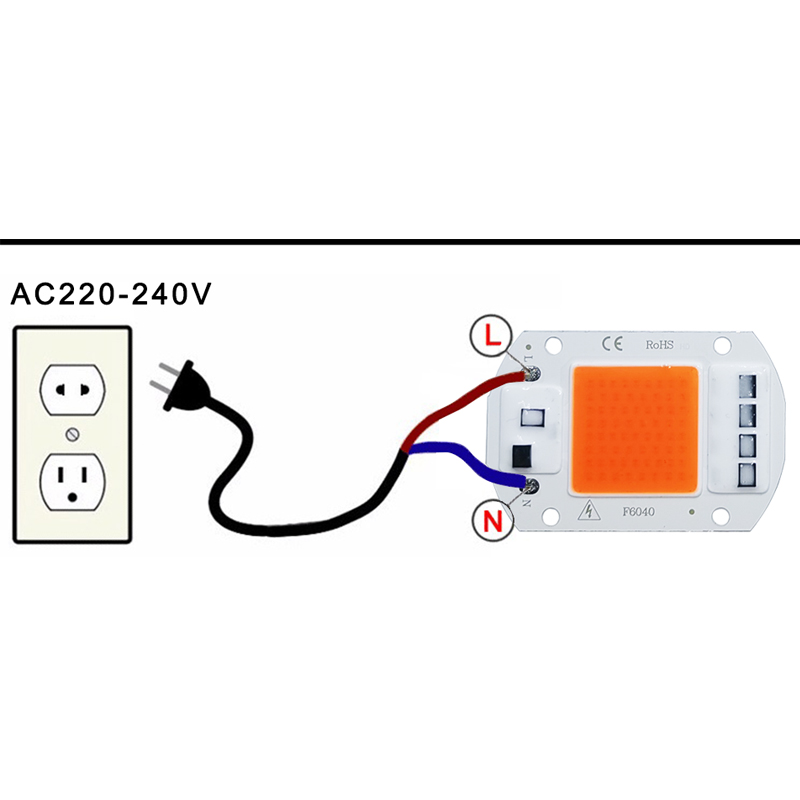 5 Buah LED COB Pertumbuhan Cah - Led Planted Tank Light ulasan dan harga