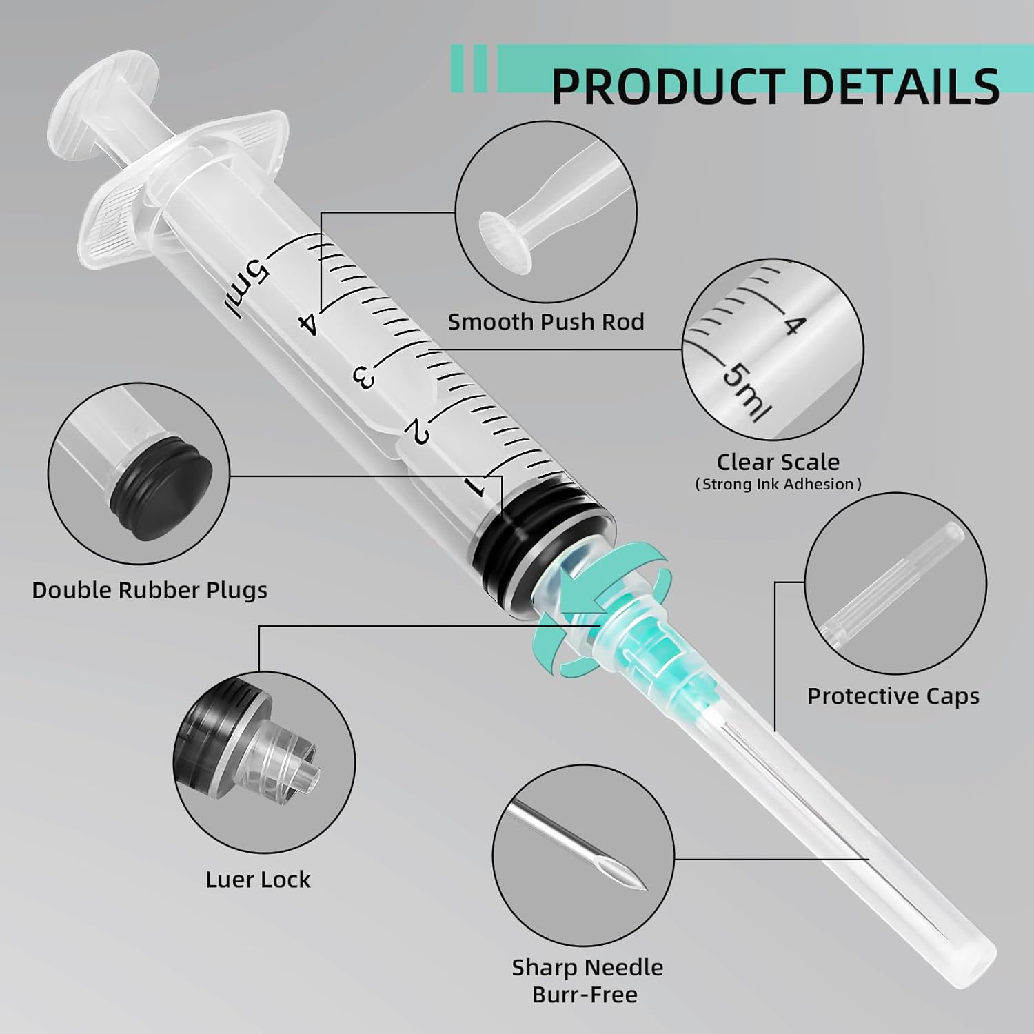 Suntik Luer Lock 5ml, Cocok un - Aquarium Planted ulasan dan harga