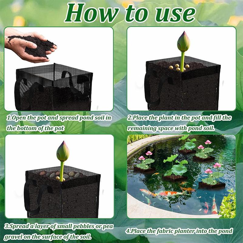 4 Buah Keranjang Tanam Kolam J - Aquarium Planted ulasan dan harga