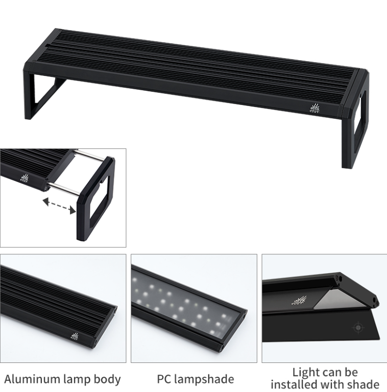 Lampu Akuarium LED UV RGB Seri - Led Planted Tank Light ulasan dan harga