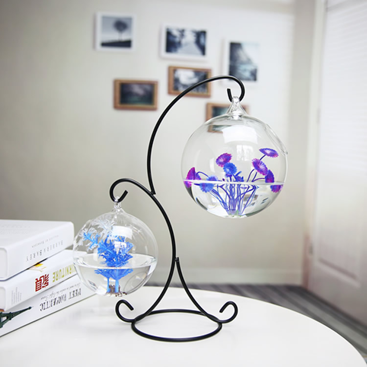 Kreatif Dua Dek Ditangguhkan T - Planted Aquarium Bowl ulasan dan harga