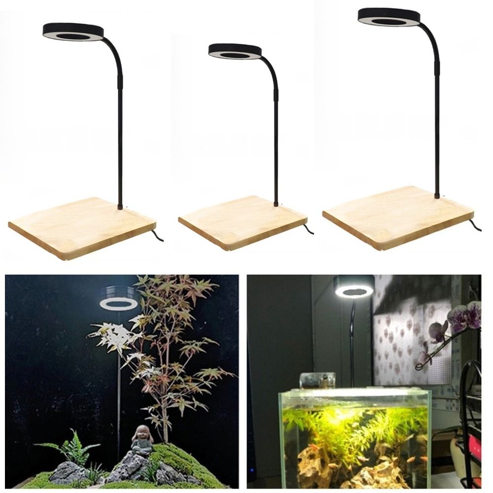 Lampu LED Akuarium 10W dengan  - Aquarium Plant On Wood ulasan dan harga