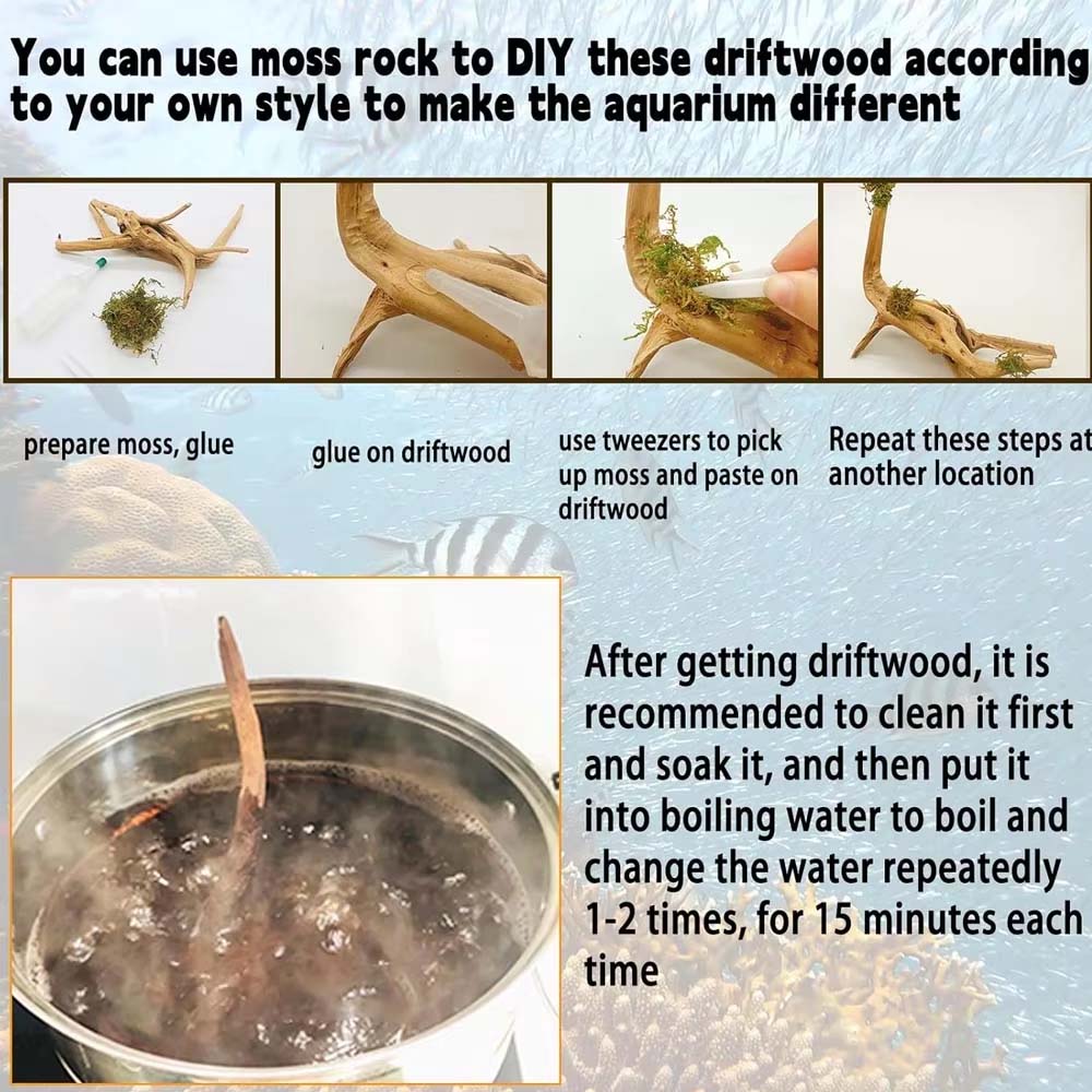 1 Buah Kayu Apung untuk Akuari - Aquarium Plant Root Tabs ulasan dan harga