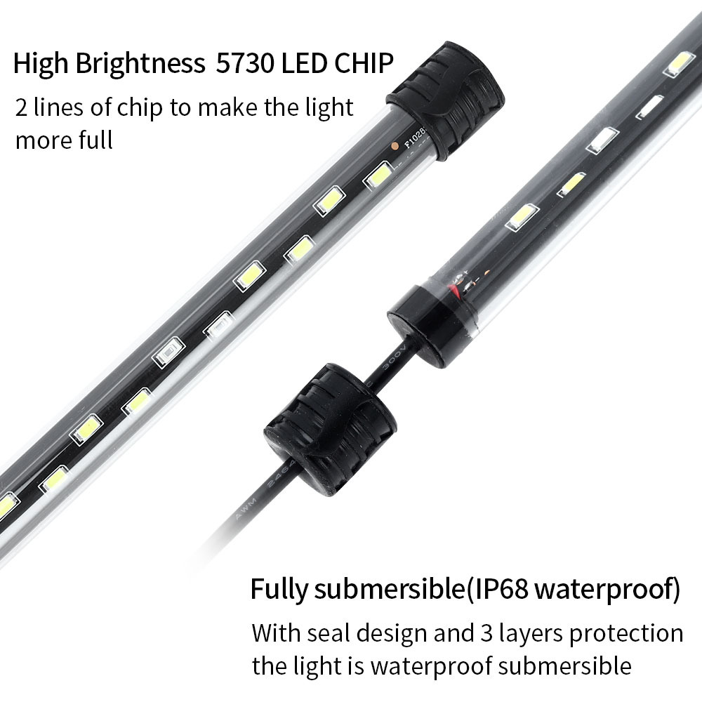 Lampu Akuarium LED 90-260V Lam - Led Planted Tank Light ulasan dan harga