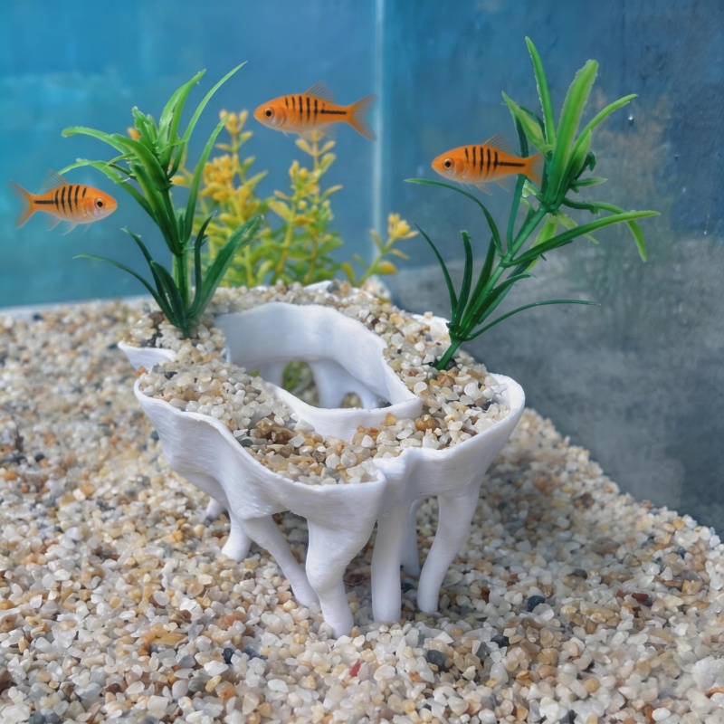 Tanaman akuarium cetak 3D berb - Aquarium Planted Wood ulasan dan harga