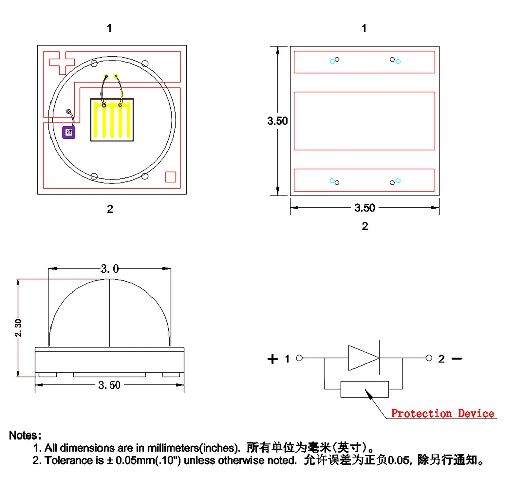 10 buah 3W 650nm 655nm 660nm 6 - Led Planted Tank Light ulasan dan harga