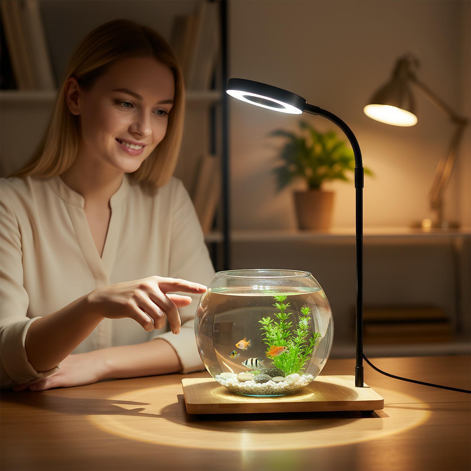 Lampu Tanaman Untuk Pertumbuha - Aquarium Plant On Wood ulasan dan harga
